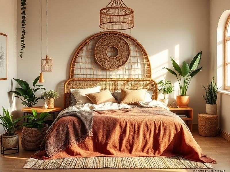 Bohemian interior design style example
