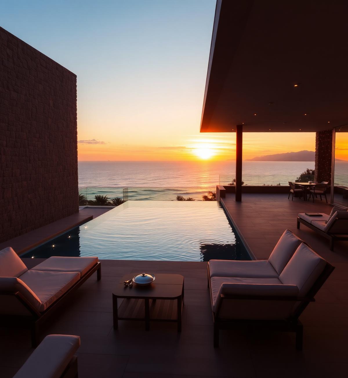 Sunset terrace