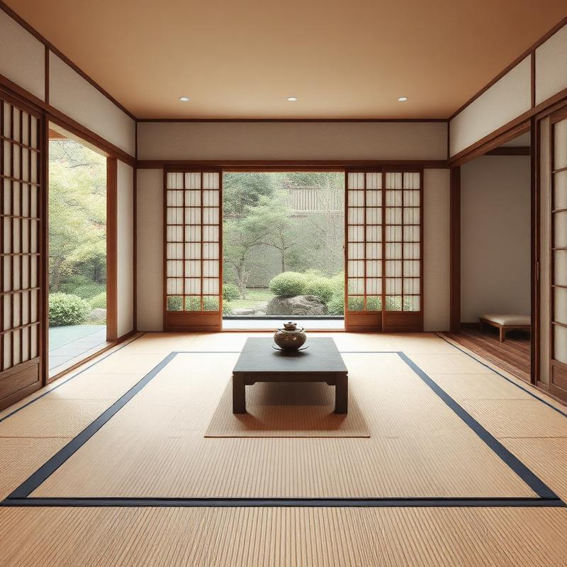 Japanese interior design style example